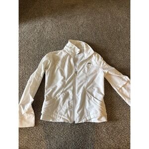 White Nike Zip Up Jacket Size M‎